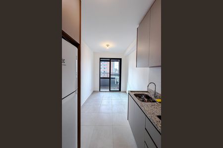 Cozinha de kitnet/studio para alugar com 1 quarto, 26m² em Ipiranga, São Paulo
