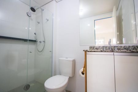 Apartamento à venda com 68m², 2 quartos e 1 vagaBanheiro do quarto 1