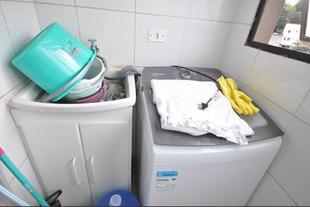 Área de Serviço de apartamento à venda com 3 quartos, 75m² em Vila Santos, São Paulo