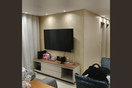 Sala de apartamento para alugar com 2 quartos, 45m² em Parque Sao Vicente, Santo André