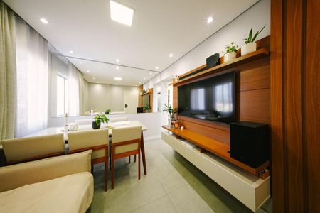 Sala de apartamento à venda com 2 quartos, 49m² em Vila Marieta, São Paulo