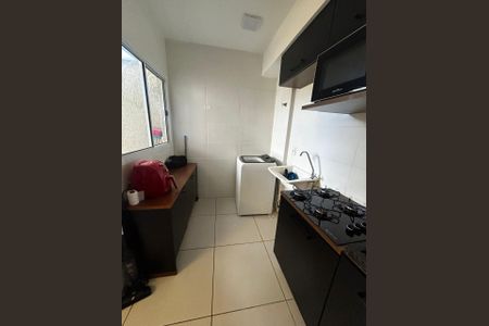 Cozinha de apartamento para alugar com 2 quartos, 75m² em Portal do Vale, Uberlândia