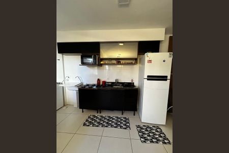 Cozinha de apartamento para alugar com 2 quartos, 75m² em Portal do Vale, Uberlândia