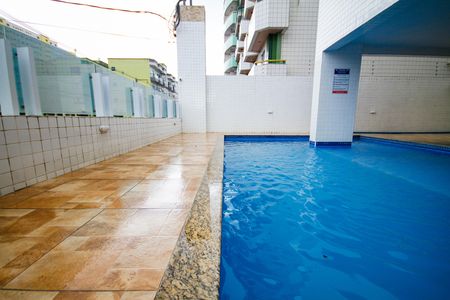 Área comum - Piscina de apartamento para alugar com 2 quartos, 94m² em Cidade Ocian, Praia Grande