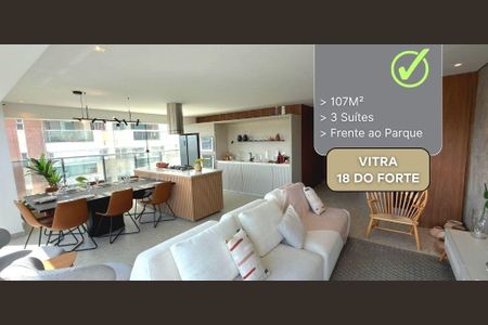 Apartamento à venda com 3 quartos, 107m² em Empresarial 18 do Forte, Barueri
