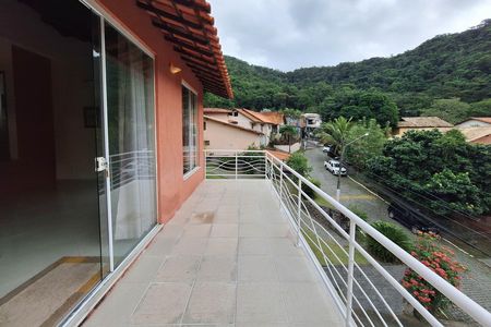 Varanda da Sala de casa de condomínio à venda com 4 quartos, 226m² em Serra Grande, Niterói