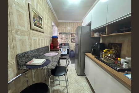 Cozinha de casa à venda com 2 quartos, 55m² em São Pedro, Osasco