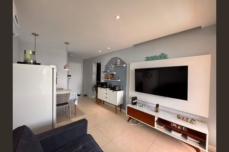 Sala de apartamento à venda com 1 quarto, 50m² em Recreio dos Bandeirantes, Rio de Janeiro