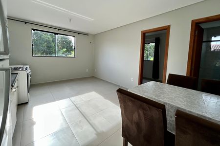 Sala de apartamento para alugar com 1 quarto, 40m² em Campeche Central, Florianópolis