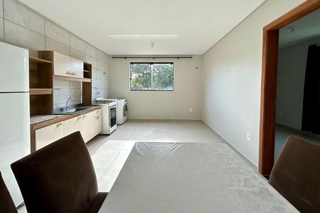Sala de apartamento para alugar com 1 quarto, 40m² em Campeche Central, Florianópolis