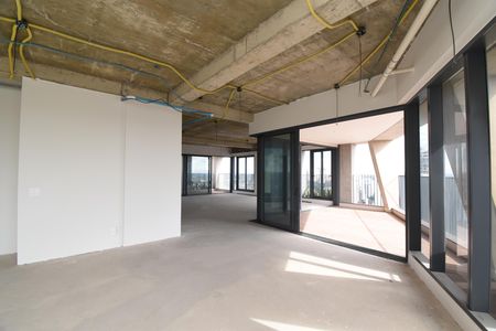 Sala de apartamento à venda com 4 quartos, 406m² em Mossunguê, Curitiba