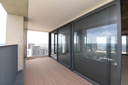 Sacada com Churrasqueira de apartamento à venda com 4 quartos, 406m² em Mossunguê, Curitiba