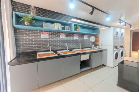 Studio para alugar com 46m², 1 quarto e 1 vaga Studio para alugar com 46m², 1 quarto e 1 vagaLavanderia