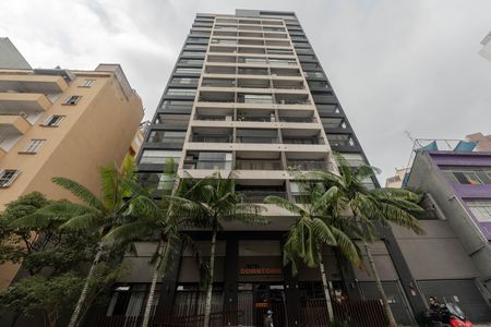 Studio para alugar com 46m², 1 quarto e 1 vaga Studio para alugar com 46m², 1 quarto e 1 vagaFachada