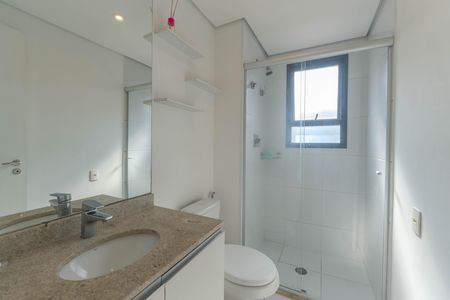 Studio para alugar com 46m², 1 quarto e 1 vaga Studio para alugar com 46m², 1 quarto e 1 vagaBanheiro