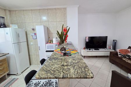 Sala de apartamento para alugar com 1 quarto, 50m² em Cidade Ocian, Praia Grande