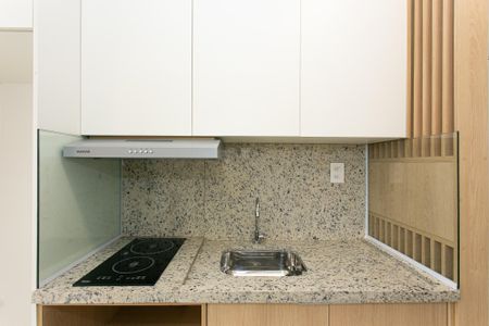 Studio para alugar com 26m², 1 quarto e sem vaga Studio para alugar com 26m², 1 quarto e sem vagaCozinha