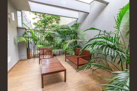 Apartamento para alugar com 28m², 1 quarto e sem vaga Apartamento para alugar com 28m², 1 quarto e sem vagaÁrea comum - Salão de festas