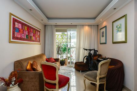 Sala de apartamento para alugar com 3 quartos, 75m² em Super Quadra Morumbi, São Paulo