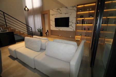 Casa de condomínio para alugar com 376m², 5 quartos e 4 vagasSala