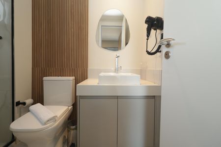 Apartamento para alugar com 38m², 1 quarto e sem vagaBanheiro