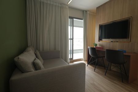 Sala de apartamento à venda com 1 quarto, 38m² em Vila Mariana, São Paulo