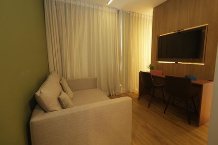 Sala de apartamento à venda com 1 quarto, 38m² em Vila Mariana, São Paulo
