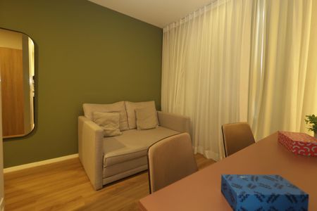 Apartamento para alugar com 38m², 1 quarto e sem vagaSala