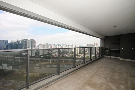 Varanda de apartamento para alugar com 3 quartos, 140m² em Jardim Fonte do Morumbi, São Paulo
