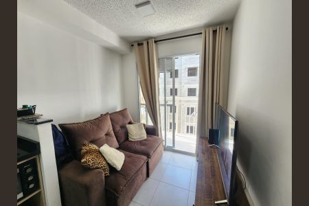 Sala de kitnet/studio à venda com 1 quarto, 28m² em Belenzinho, São Paulo