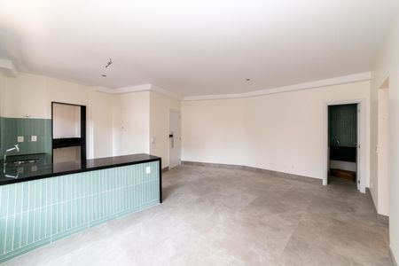 Sala de apartamento à venda com 2 quartos, 77m² em Lourdes, Belo Horizonte