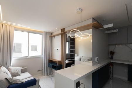 Sala / Cozinha  de apartamento para alugar com 2 quartos, 33m² em Vila Guilherme, São Paulo