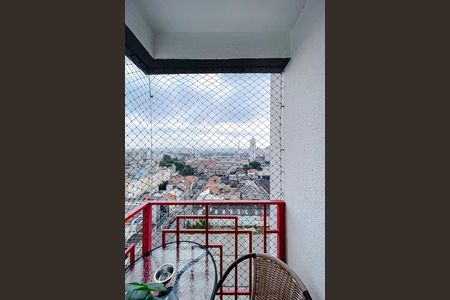 Varanda da Sala de apartamento à venda com 1 quarto, 36m² em Belenzinho, São Paulo