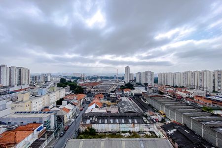 Vista da Varanda de apartamento à venda com 1 quarto, 36m² em Belenzinho, São Paulo