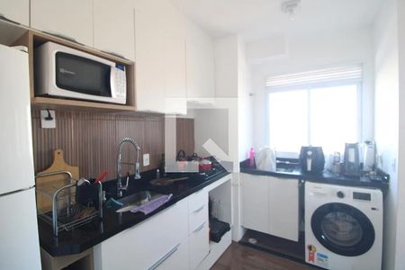 Cozinha de apartamento para alugar com 2 quartos, 32m² em Vila dos Andradas, São Paulo
