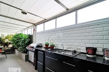 Apartamento para alugar com 130m², 1 quarto e 2 vagas Apartamento para alugar com 130m², 1 quarto e 2 vagasÁrea comum - Churrasqueira