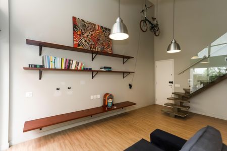 Apartamento para alugar com 130m², 1 quarto e 2 vagas Apartamento para alugar com 130m², 1 quarto e 2 vagasSala
