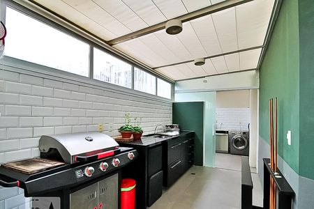 Apartamento para alugar com 130m², 1 quarto e 2 vagas Apartamento para alugar com 130m², 1 quarto e 2 vagasÁrea comum - Churrasqueira