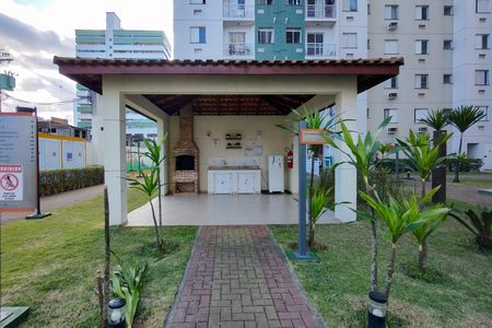 Área comum - Churrasqueira de apartamento para alugar com 2 quartos, 44m² em Cidade Ocian, Praia Grande