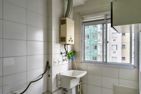 Área de Serviço de apartamento para alugar com 2 quartos, 44m² em Cidade Ocian, Praia Grande