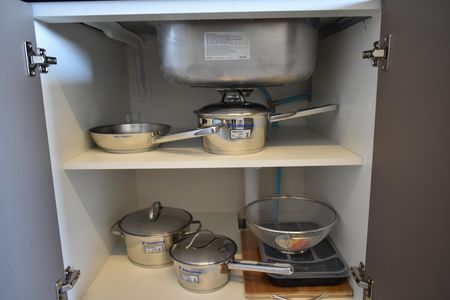 Apartamento à venda com 47m², 1 quarto e 1 vagaSala/Cozinha