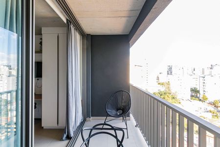 Studio à venda com 25m², 1 quarto e sem vaga Studio à venda com 25m², 1 quarto e sem vagaVaranda