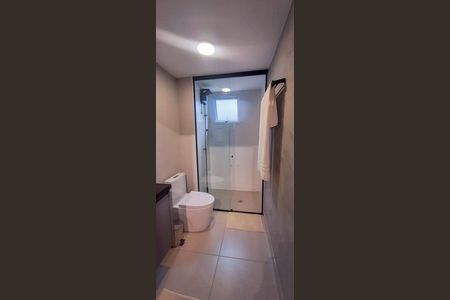 Banheiro da Suíte de apartamento à venda com 1 quarto, 25m² em Vila Butantã, São Paulo