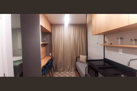 Sala de apartamento à venda com 1 quarto, 25m² em Vila Butantã, São Paulo