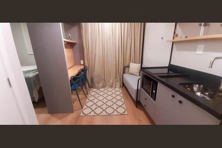 Sala de apartamento à venda com 1 quarto, 25m² em Vila Butantã, São Paulo