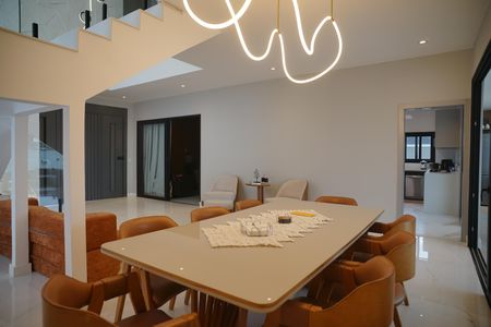 Casa de condomínio para alugar com 442m², 6 quartos e 3 vagasSala