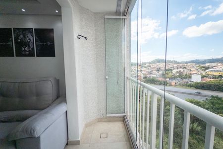 Varanda da Sala de apartamento à venda com 2 quartos, 44m² em Vila Pirituba, São Paulo