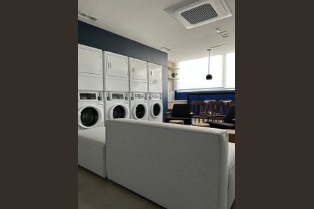 Studio à venda com 26m², 1 quarto e sem vagaLavanderia