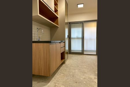 Cozinha de kitnet/studio à venda com 1 quarto, 26m² em Vila Mariana, São Paulo