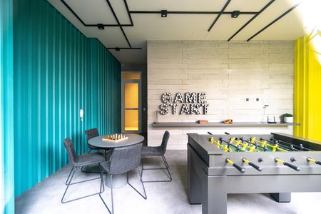 Apartamento à venda com 43m², 1 quarto e sem vagaSalão de jogos